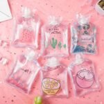 Anubhav Janni Transparent Hot Water Bag for Pain Relief bag  Small Cute Mini Size and Cold Winter Hand Warmer Bag| girl Transparent Warm Bags Cuddly Reusable Ideal Muscle (Pack Of 2 Pcs) - Image 2