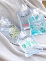 Anubhav Janni Transparent Hot Water Bag for Pain Relief bag  Small Cute Mini Size and Cold Winter Hand Warmer Bag| girl Transparent Warm Bags Cuddly Reusable Ideal Muscle (Pack Of 2 Pcs) - Image 4