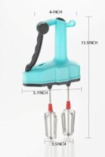 Anubhav Janni Dual Hand Jumbo Blender High Speed Free Beater In Kitchen Appliances with high Powerful Motor Multi Purpose Appliance Blade Manual Blender High Speed Power (Pack Of 1 Pcs) - Image 4