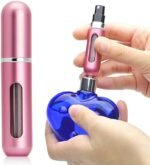 Anubhav Janni Leak Proof Travel Friendly Fragrance Refillable Mini Perfume Spray Bottle Portable Scent Atomizer Pump Case Pocket Size Easy Carry Durable Container for Outdoor Use Pack of 4 Pcs - Image 8
