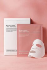 Anubhav Janni Deep Hydration Glowing Skin Bio Collagen Face Mask Overnight Hydrogel Wrapping Peel Off Facial Treatment for Moisturizing Repair Soft Smooth Healthy Skin Care Pack of 2 Pcs - Image 4