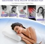 Anubhav Janni Memory Foam Pillow Contour Cervical Orthopedic Pillows Supports Neck Pain And Shoulder For Sleeping Ergonomic Support Countor Side Back (Pack Of 1 Pcs) - Image 3
