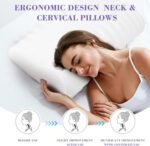 Anubhav Janni Memory Foam Pillow Contour Cervical Orthopedic Pillows Supports Neck Pain And Shoulder For Sleeping Ergonomic Support Countor Side Back (Pack Of 1 Pcs) - Image 5