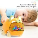 Anubhav Janni Baby Cute Animal Cars in Plastic with rattels and Push and go car Set Children Small Toy Kids Lovely Toys Best Gift for Your Children ( pack of 6 ) - Image 4