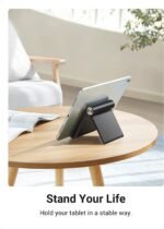 Anubhav Janni Multi Angle Mobile Stand basics Desktop Foldable Tablet Mobile Holder For iPhone Android Samsung OnePlus Smartphones Portable Bed Home Office Home Tablet (Pack Of 1 Pcs) - Image 4