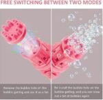 Anubhav Janni Electric Bubbles Gun for Toddlers Toys New Gatling Bubble Machine Outdoor Toys for Boys and Girls ( pack of 1 ) - Image 3