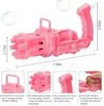 Anubhav Janni Electric Bubbles Gun for Toddlers Toys New Gatling Bubble Machine Outdoor Toys for Boys and Girls ( pack of 1 ) - Image 5