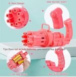 Anubhav Janni Electric Bubbles Gun for Toddlers Toys New Gatling Bubble Machine Outdoor Toys for Boys and Girls ( pack of 1 ) - Image 9