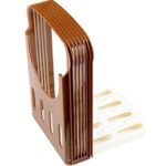 Anubhav Janni Bread Slicer Adjustable Cutter Foldable ABS Loaf Toast Cutting Guide For Cake Tort And Sandwich Slices Slicers Homemade with Material Adjustable Cake (Pack Of 1 Pcs) - Image 4