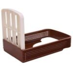 Anubhav Janni Bread Slicer Adjustable Cutter Foldable ABS Loaf Toast Cutting Guide For Cake Tort And Sandwich Slices Slicers Homemade with Material Adjustable Cake (Pack Of 1 Pcs) - Image 5