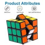 Anubhav Janni Magic Speed Cube 3x3x3 High Speed Cubic Cubes Puzzle Brainteaser Game Toy ( pack of 1 ) - Image 4