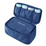 Anubhav Janni Nylon Toiletry Bag Waterproof Personal Garment Case Undergarments Organizer With Travel Underwear Panties Bra Pouch for Women 4 Pocket Storage (Pack Of 1 Pcs) - Image 8
