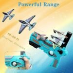 Anubhav Janni Plane Airplane with Launcher Gun Toy Foam Plane Aeroplane Gliders Flying Aircraft Gifts Toy for Kids Old Boy/Girls ( pack of 1 ) - Image 4