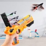 Anubhav Janni Plane Airplane with Launcher Gun Toy Foam Plane Aeroplane Gliders Flying Aircraft Gifts Toy for Kids Old Boy/Girls ( pack of 1 ) - Image 6