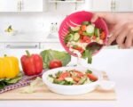 Anubhav Janni Salad Maker Cutter Bowl Easy Tools Fast Fresh Fruit Vegetable Chopper Kitchen Tool Gadgets Accessories And In One Chopper Chop Vegetables Fruits (Pack Of 1 Pcs) - Image 7