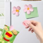 Anubhav Janni Flower Magnetic Food Clips Sakura Bag Clip Fridge Magnets Plastic Snack Sealing Clip Creative Dual Kitchen Home Office Decor Cute Clips Funny Chip Bags Kitchen  (Pack Of 1 Pcs) - Image 5