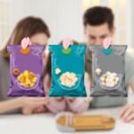 Anubhav Janni Flower Magnetic Food Clips Sakura Bag Clip Fridge Magnets Plastic Snack Sealing Clip Creative Dual Kitchen Home Office Decor Cute Clips Funny Chip Bags Kitchen  (Pack Of 1 Pcs) - Image 6