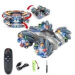 Anubhav Janni RC Stunt Car Remote Control Flip Drift Deformation Twisting with Music LED Light Rechargeable High Speed Off Road Crawler Stunt Racing Intruder Toy Gift for Kids ( pack of 1 ) - Image 5