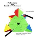 Anubhav Janni Kid Cubes Pyramid High Speed Sticker Less Magic Puzzle Cube Game Toy ( pack of 1 ) - Image 3