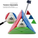 Anubhav Janni Kid Cubes Pyramid High Speed Sticker Less Magic Puzzle Cube Game Toy ( pack of 1 ) - Image 4