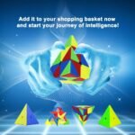 Anubhav Janni Kid Cubes Pyramid High Speed Sticker Less Magic Puzzle Cube Game Toy ( pack of 1 ) - Image 5