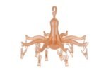 Anubhav Janni Octopus Hanger Shape Hanging Dryer Round Folding Laundry Drying Clothes With Foldable Portable Pegs Clothespins Degree Rotary Hook Space Saving Travel (Pack Of 1 Pcs)