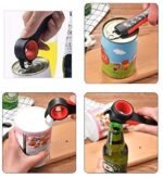 Anubhav Janni 5 In 1 Bottle Opener in Multi Jar Opener Can Set Seal Soda Lid Twist Grips For Chef Kids Kitchen Gift Christmas Holiday Party Versatile Multi Function Tool (Pack Of Pcs) - Image 2