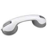 Anubhav Janni Helping Handle Plastic Bathroom Toilet Old Age People Disability Grip Grab Bar Strong Suction Shower Without Drilling Multi Purpose Bath Tub Washroom Room (Pack Of 1 Pcs)