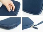 Anubhav Janni Passport Pouch Travel Document Zipper Wallet Organizer Cheque Book Id Card Credit Ticket Holder Business Cards Pen Storage Bag Case Cover for Men Women (Multicolor) (Pack Of 1 Pcs) - Image 3
