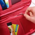 Anubhav Janni Passport Pouch Travel Document Zipper Wallet Organizer Cheque Book Id Card Credit Ticket Holder Business Cards Pen Storage Bag Case Cover for Men Women (Multicolor) (Pack Of 1 Pcs) - Image 7