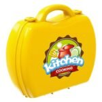 Anubhav Janni Plastic Luxury Kitchen Set Cooking Toy with Briefcase and Accessories for Kids ( pack of 1 ) - Image 2