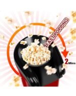 Anubhav Janni Popcorn Maker Machine Hot Air Oil Free Electric Popper with Measuring Cup Lid Healthy Snack Delicious Snacks Kids and Adults Healthy Snacks Ideal Home Kids (Pack Of 1 Pcs) - Image 2