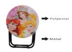 Anubhav Janni FoldableAlloy Steel Metal &Plastic Small Study Table for Kids Round Shape Cartoon Character Stool for Kids Girls and Boys Perfect Birthday Return Gift Item ( pack of 1 ) - Image 5