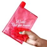 Anubhav Janni Note Book Portable Bottle Notebook Style Water Slim Flat Leak Proof BPA Free Plastic Drinking Bottle Lightweight Reusable Travel Flask Office School Bag Daily Use (Pack Of 1 Pcs) - Image 7