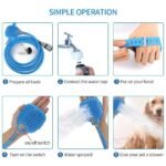 Anubhav Janni Dog Brush Pet Bathing Tool Multifunctional Comfort Massager Shower Cleaning Washing Sprayers with Sprayer Indoor Outdoor Attachment And Scrubber Bath Adaptors (Pack Of 1 Pcs) - Image 9