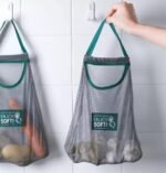 Anubhav Janni Reusable Eco Fruit Vegetable Bag Mesh Grocery Bags For And Hanging Storage Foldable Travel Vegetables Storage Kitchen Washable Net bags bag hanging bag (Pack Of 2 Pcs) - Image 5