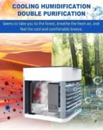 Anubhav Janni Artic Cooler Ultra Mini Arctic Air Portable For Personal Space New Mini Room Cooling Conditioners Home Office Probiotics Women Digestive Health (Pack Of 1 Pcs) - Image 3