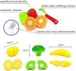 Anubhav Janni Sliceable Fruits And Vegetable Cutting Toys Realistic Play Toy Set Can Be Cut Vegetables Set  Kids Kitchen Food with Board Knife Educational Cooking Role for Boys Girls ( pack of 1 ) - Image 4