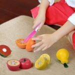 Anubhav Janni Sliceable Fruits And Vegetable Cutting Toys Realistic Play Toy Set Can Be Cut Vegetables Set  Kids Kitchen Food with Board Knife Educational Cooking Role for Boys Girls ( pack of 1 ) - Image 6