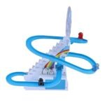 Anubhav Janni Penguin Climbing Stair Toys Slide Toy Set with Lights and Music Cartoon Race Track Little Lovely Penguins Escalator 3 Duck Funny Automatic Racer Stair-Climbing ( pack of 1 ) - Image 5