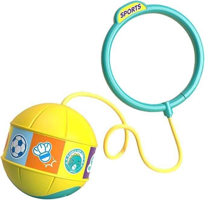 Anubhav Janni Led Flash Jumping Ring Skip Ball Trading Glowing Bouncing Ball, Ankle for Kids Toy Flashing Ring Children Boys Girls Adults Hopper with Adjustable Kids and Outdoor ( pack of 1 ) Anubhav Janni Led Flash Jumping Ring Skip Ball Trading Glowing Bouncing Ball, Ankle for Kids Toy Flashing Ring Children Boys Girls Adults Hopper with Adjustable Kids and Outdoor ( pack of 1 ) - Image 1