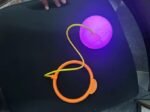 Anubhav Janni Led Flash Jumping Ring Skip Ball Trading Glowing Bouncing Ball, Ankle for Kids Toy Flashing Ring Children Boys Girls Adults Hopper with Adjustable Kids and Outdoor ( pack of 1 ) - Image 3
