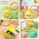 Anubhav Janni Led Flash Jumping Ring Skip Ball Trading Glowing Bouncing Ball, Ankle for Kids Toy Flashing Ring Children Boys Girls Adults Hopper with Adjustable Kids and Outdoor ( pack of 1 ) - Image 6