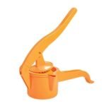 Anubhav Janni 2 In 1 Lemon Squeezer Manual Hand Squeeze Tool In Plastic Orange Juicer Press Machine For Fruits Operated Mini and (Pack Of 1 Pcs)