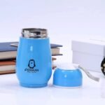Anubhav Janni Penguin Shape Water Bottle (150ml) Cute Leak Proof Flask Mug Cup Leakproof Portable Sipper (Multicolor) (Pack Of 1 Pcs) - Image 6