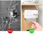 Anubhav Janni Plastic Waterproof Magic Male Female Wall Sticker Hook Self Adhesive Clothing Hanging Towel Hanger for Kitchen Bathroom Pieces Hooks Transparent Mobile Case Spike (Pack Of 10 Pcs) - Image 3