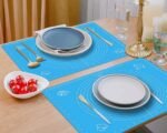 Anubhav Janni Silicon Mat Chapati (roti Mat)(50*40) Silicone Baking Roti mat Atta Kneading Non Stick Fondant Rolling Stretchable for Kitchen Cake Dough Pad Cooking (Pack Of 1 Pcs) - Image 3