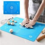 Anubhav Janni Silicon Mat Chapati (roti Mat)(50*40) Silicone Baking Roti mat Atta Kneading Non Stick Fondant Rolling Stretchable for Kitchen Cake Dough Pad Cooking (Pack Of 1 Pcs) - Image 5