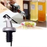 Anubhav Janni Oil Port Cap Bottle Dispenser Nozzle Stopper Pourer Leak Proof Pour Olive Vinegar Liquor Wine Free Flow Kitchen Top Cover Flip Lid Universal Fit and Premium Precise (Pack Of 4 Pcs) - Image 3