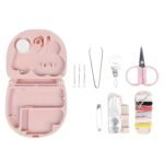 Anubhav Janni Mini Travel Sewing Kit Sew Box Pocket Folding Beginner Kit  With Needle Thread Button Pin Scissors Clip Needle Threader Compact Scissor Cutton Clip (Pack Of 1 Pcs) - Image 9